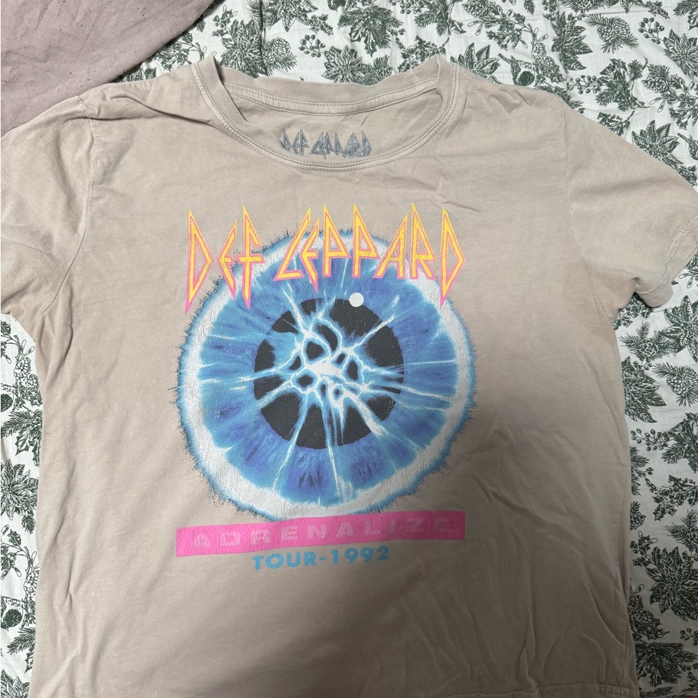 Tan Graphic T-Shirt